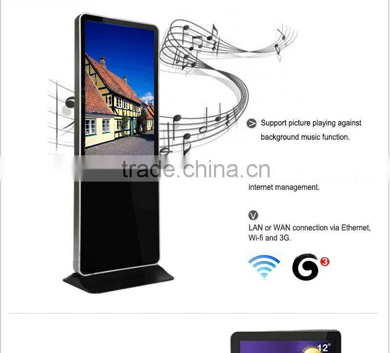 Led Commercial Advertising ad player digital signage kiosk