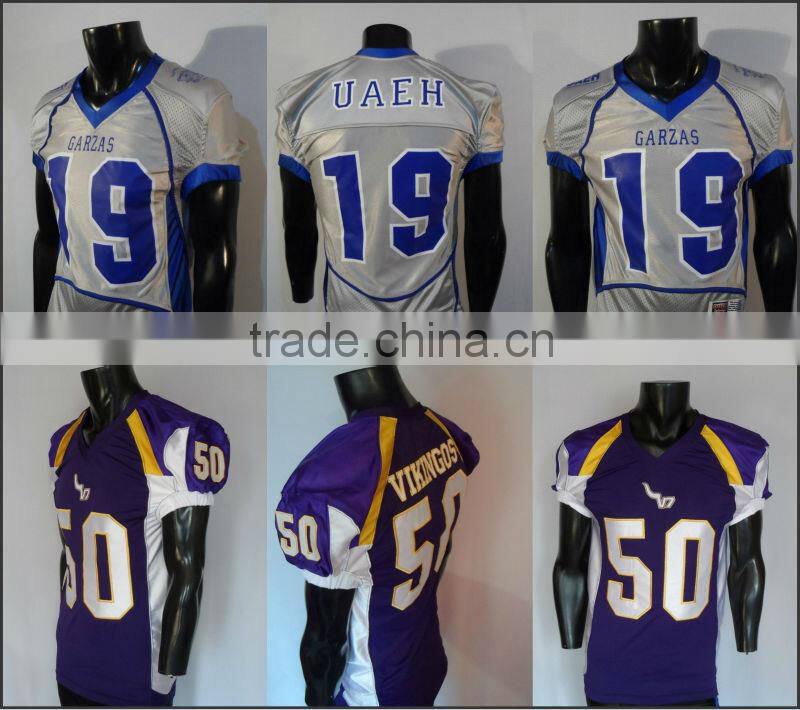 Digital Camo Football Jersey Americna Football Uniforms Sublimated