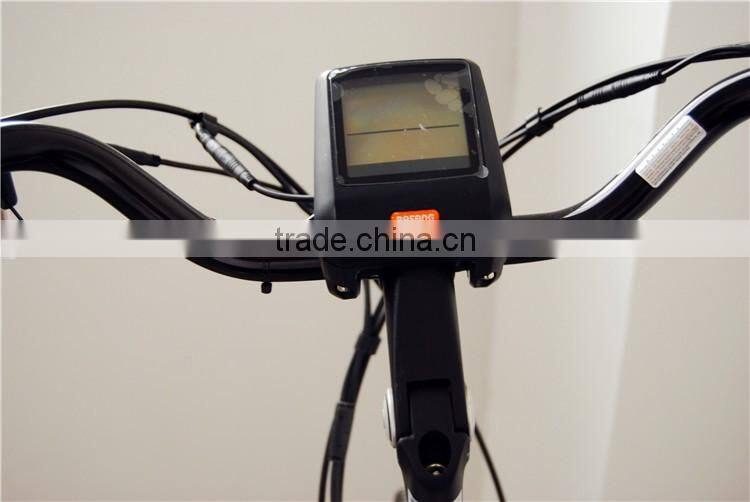2016 new design long rangge mid motor city lady electric bike