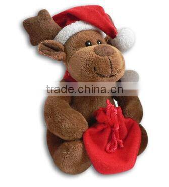 Christmas Plush Reindeer,Christmas Standing Reindeer,Stuffed Christmas Reindeer