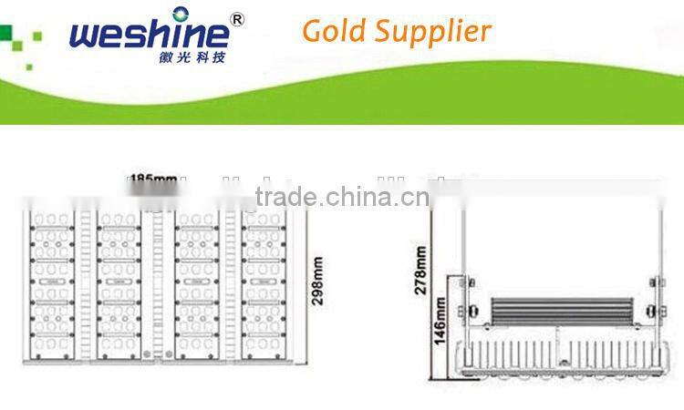 120w high power efficiency LED tunnel lights with high quality radiator