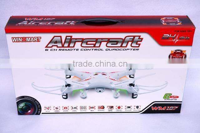 Photography quadcopter 4channels 6Axis with 0.3mp 2.0mp camera