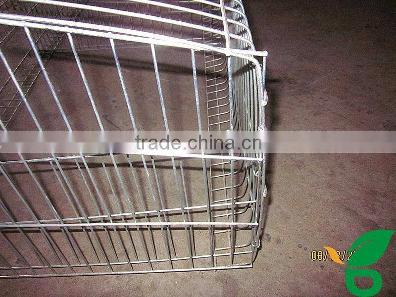 galvanized welded steel wire mesh rabbit cages