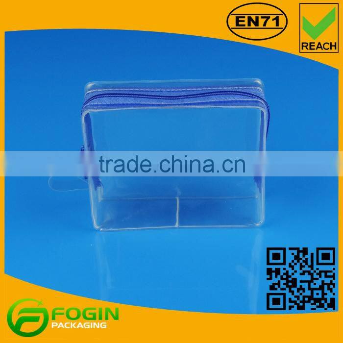EVA toiletry transparent ziplock bag