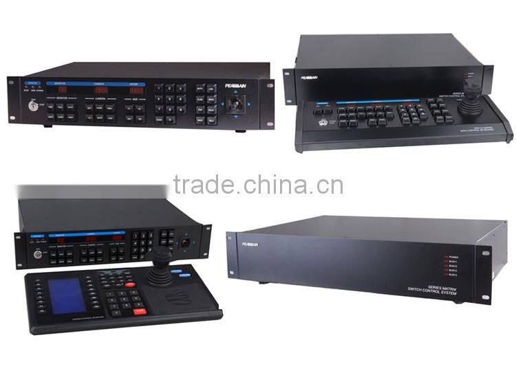 PE50 64*16 Middle scale Video Matrix Switcher with analog signal in/out.