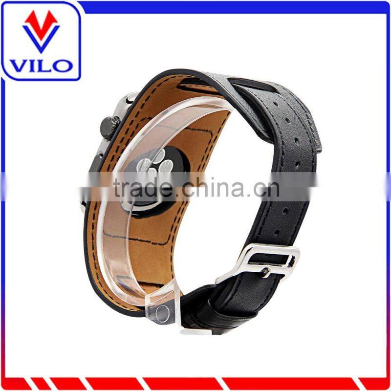 Hot Sale Genuine Leather Watch Band Leather Watch Straps For Apple Watch