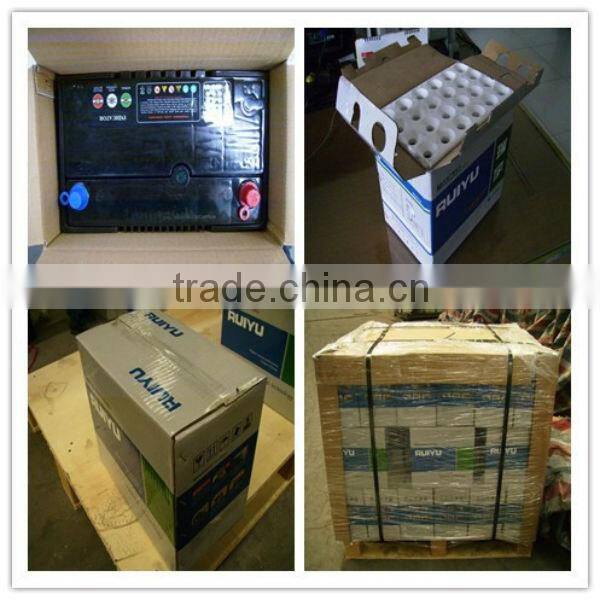 57512 din standard 12V75AH auto battery / lead acid battery/car battery/ storage battery for sale