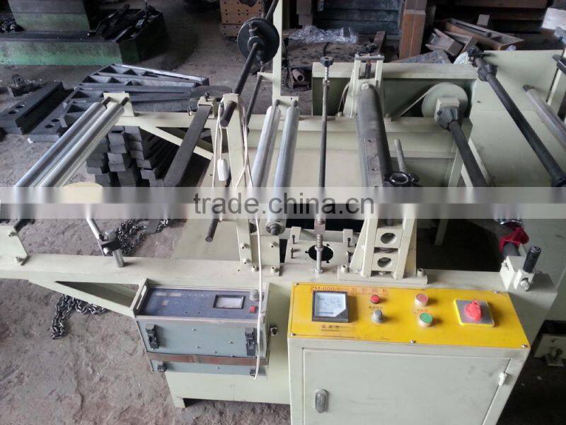 Triangle plastic film folding machine