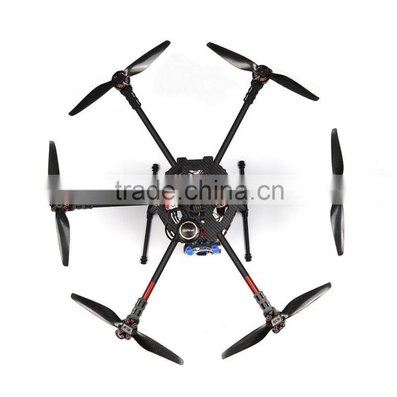 680 Pro ARTF GPS Folding Hexacopter FPV Drone with Naza V2 Flight Controller 2 Axis Camera Gimbal X4108S 380KV Motor 30A ESC