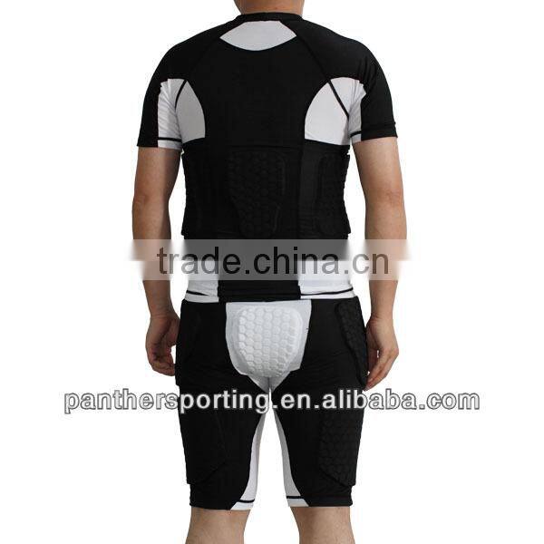 Adult compression EVA padded sportswear