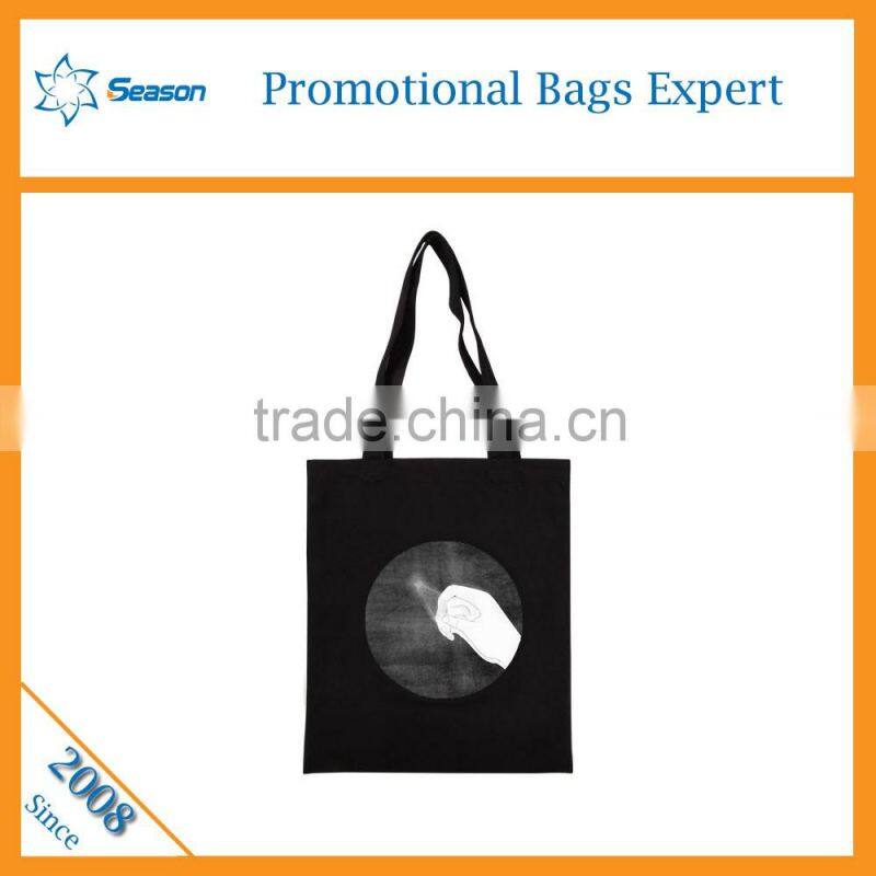 Korean China blank canvas wholesale tote bags /High quanlity 600d polyester canvas tote bag