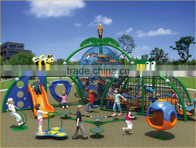 KAIQI classic Adventure Island Series KQ50102A children multi-function outdoor climbing sets playground equipment