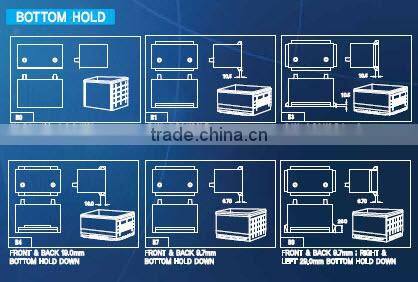 Best Quality Platinum Calcium Lead Grid Technology MF Battery With For European Vehicles