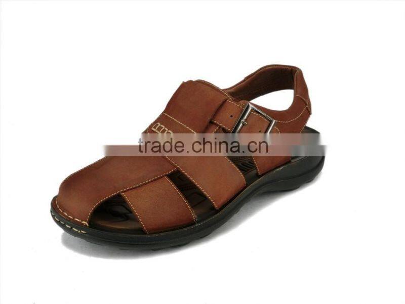 Fashion handmade Men's Leather sandal