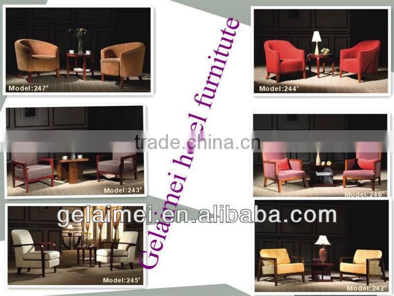 Latest wooden modern glass coffee table with stools