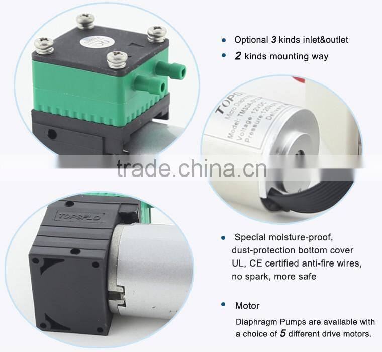 DC Brushless Diaphragm 6v 12v 24v pump for corridor assembly room Aroma Diffusion System