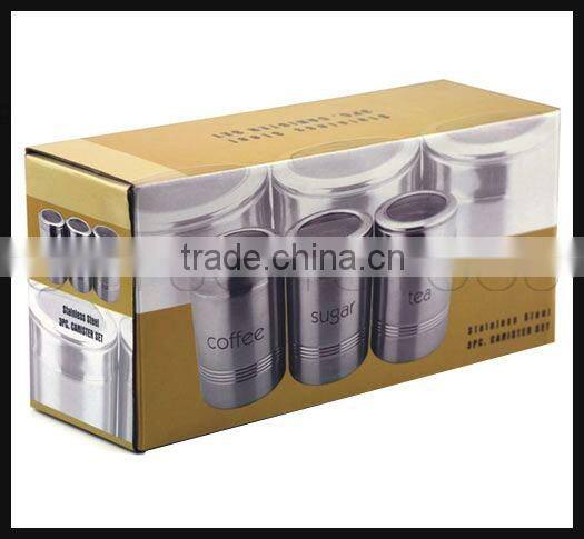 Stainless Steel Canister Set