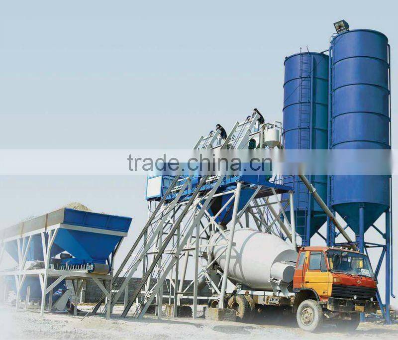 CE Certified HZS35 Concrete Batching Plant on sale Mini Portable Concrete Batch Plants
