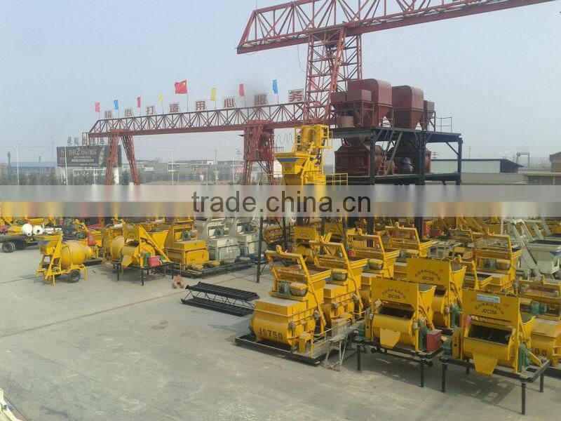 HZS25 cement mini mixed concrete mixing plant for South America