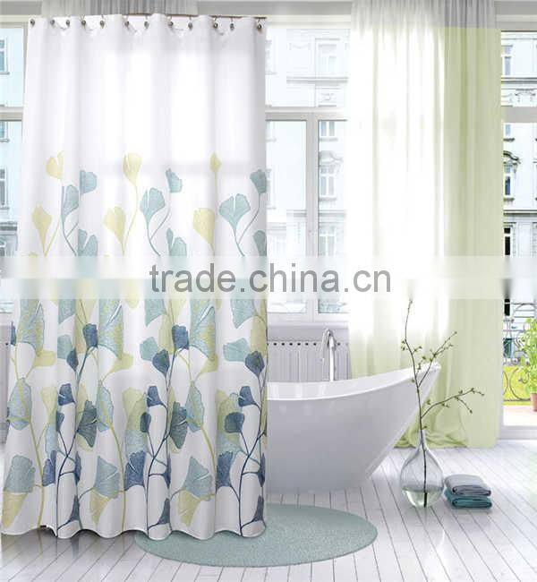 Printed Polyester Shower Curtain