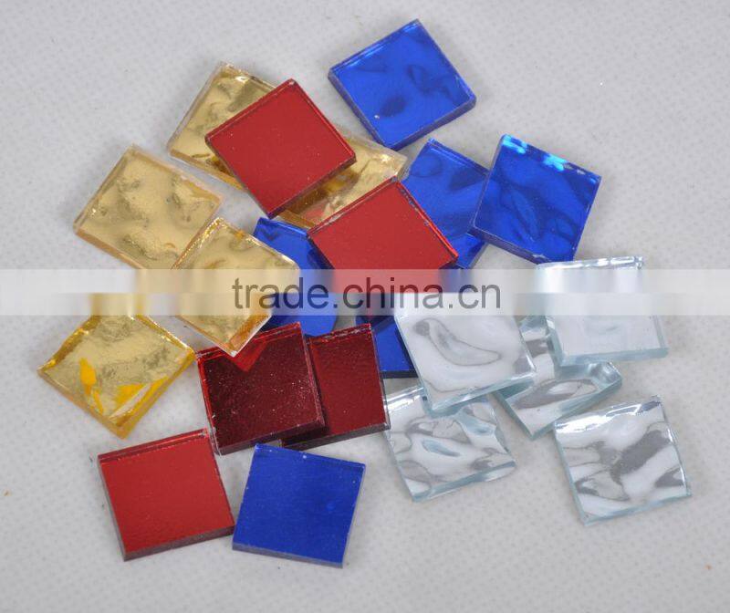 Art Mirror Glass Craft Gift,Multi-color Mirror Glass Mosaic