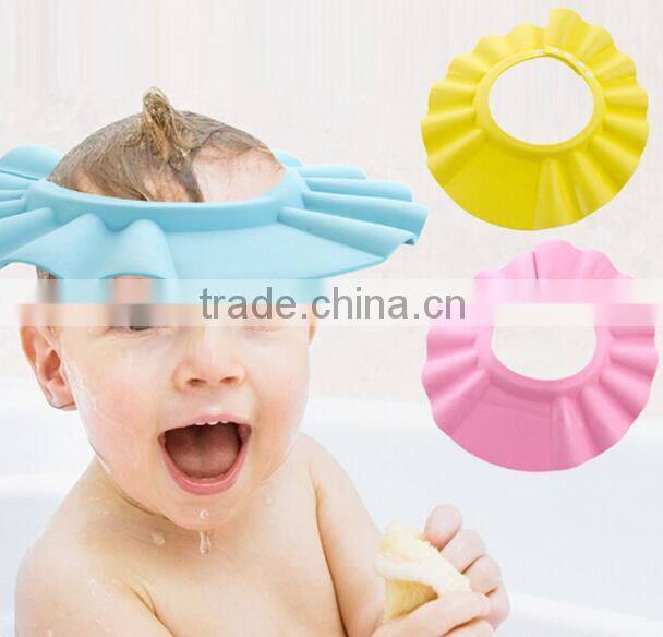 colorful baby bath cap / baby shower cap / kid bath shower cap