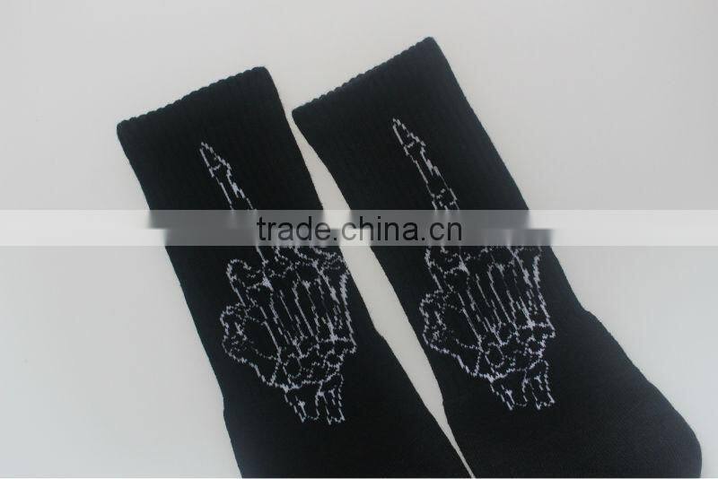 Hot Sale Fancy Custom Adult Men Gender Sole Terry Socks