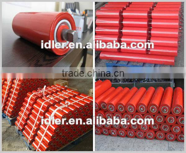 CEMA DIN JIS 3 roll trough rollers, Standard steel roller for conveyor