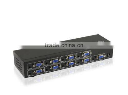 Supports Dolby True HD and DTS HD Master Audio Vga Splitter With 8 Output