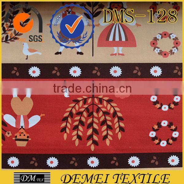 custom fabric printing cotton design woven textile