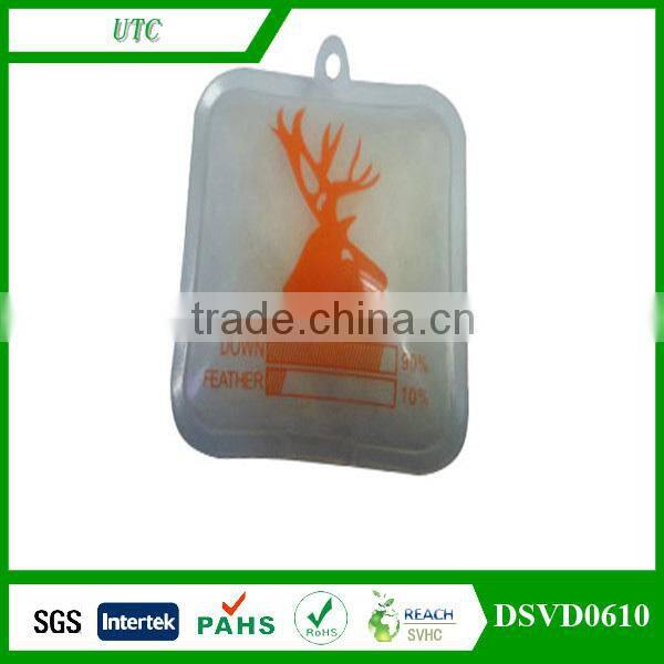 2016 Wholeasale down feather label with custom logo for garment