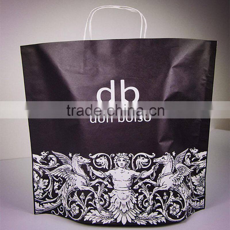 New design customize kraft paper bag for retailing/ cost-saving&eco-friendly product with good price