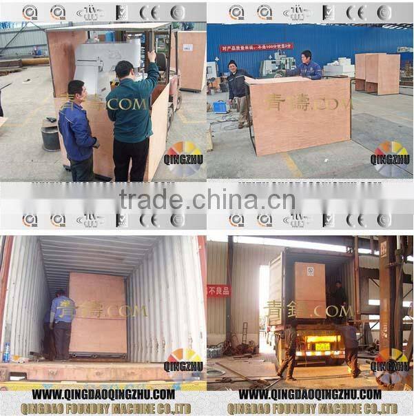 CE Approved Wire Mesh Conveyor Shot Blasting Machine