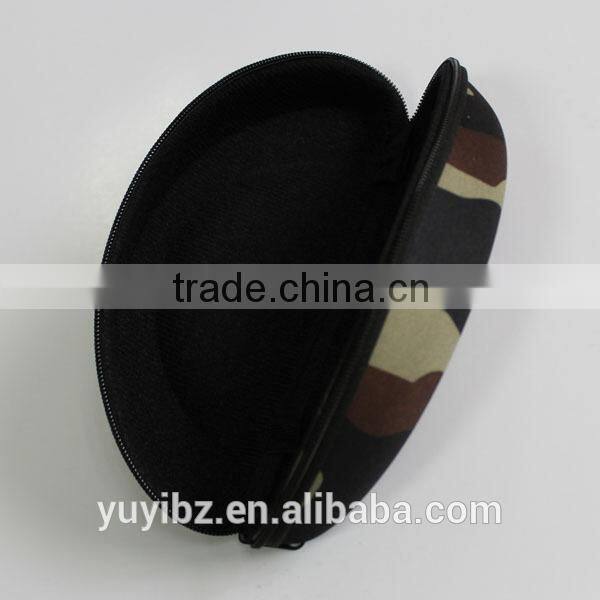 Camo EVA sunglasses case sporting hard shell case