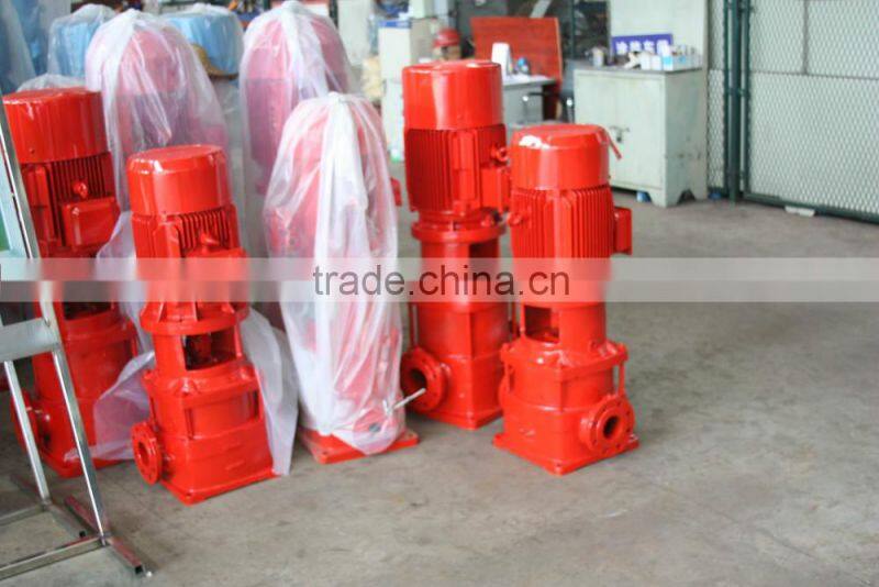 in-line vertical multistage fire Pump