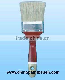 wooden handle paint brush