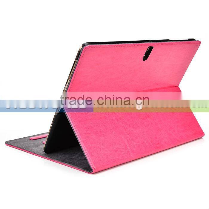 2014 new Manufacturer PU leather case for Samsung Galaxy Tab S 10.5 stand case