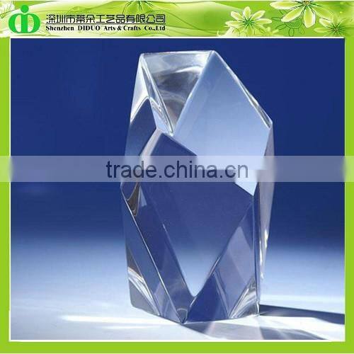 DDL-H073 Trade Assurance Acrylic Trophy Clear
