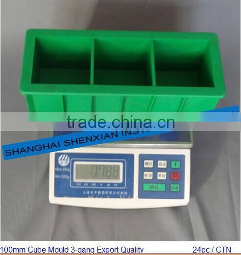 Export Quality 15cm 3 Gangs Cube Mould