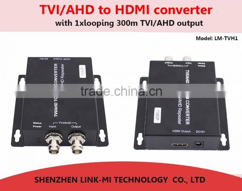 LINK-MI LM-TVH1 Security TVI Converter 300M 1080p With Looping TVI to HDMI converter