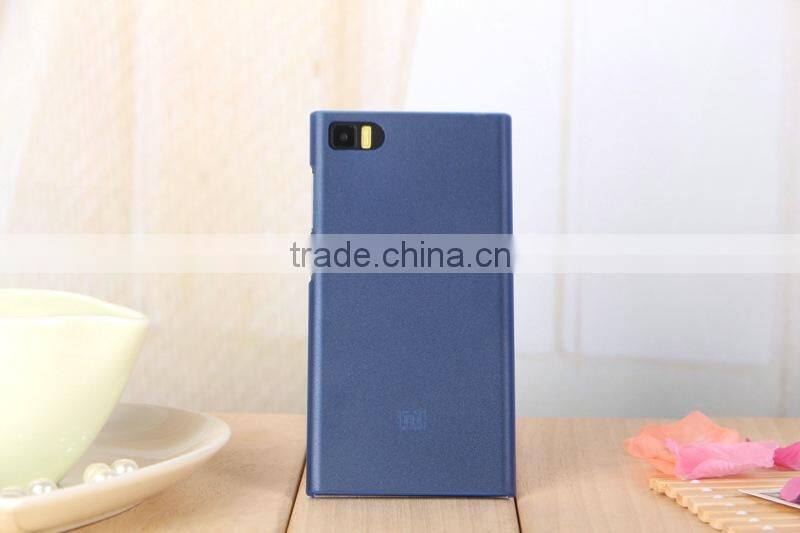 SIKAI colorful hard mobile phone case Flexible PC materialHard Back Cover Case for XIAOMI 3