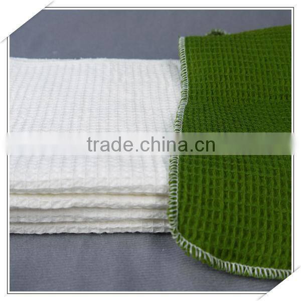 absorbent and soft 100% cotton waffle dishcloth