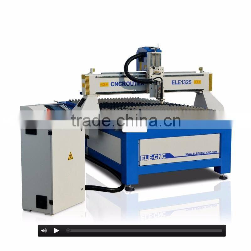 Chinese CNC Plasma Cutting Machine for Aluminum / Metal Plate / Industrial Plasma Machine for stainless steel DX-1325