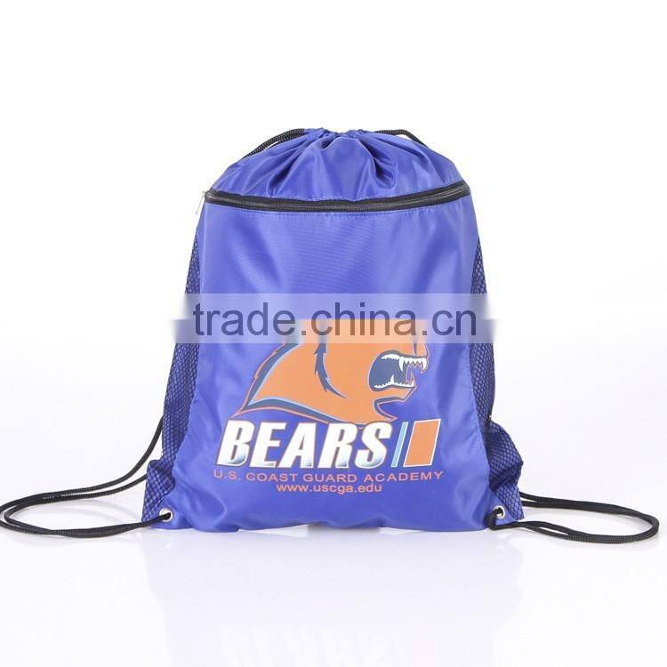 Reusable Printed Drawstring Backpacks Custom Drawstring Pouch