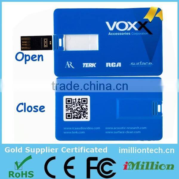 the thinnest credit card shaped usb flash drive