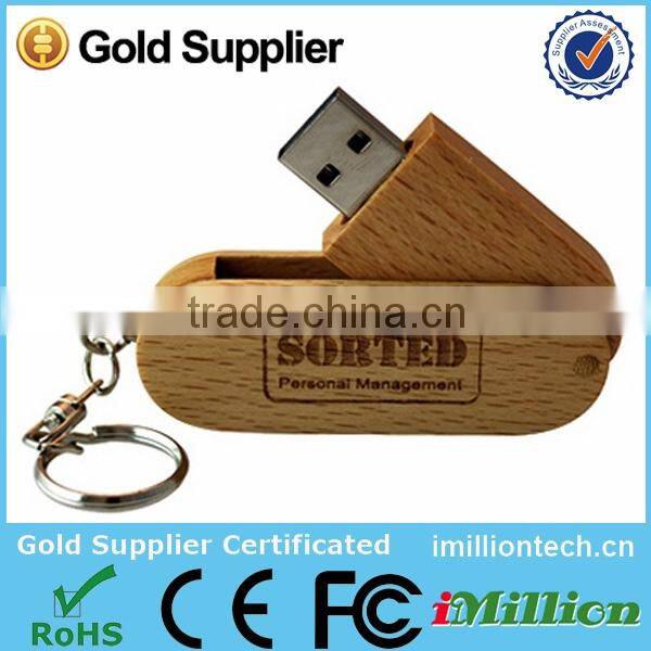 16gb Customize wooden usb flash drive with wooden box,wooden usb key,wooden box usb flash drive