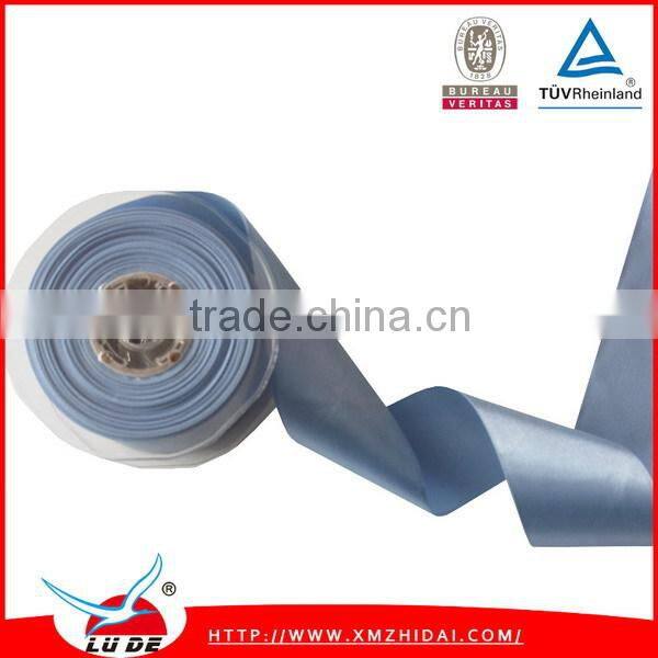 Grey color Satin Ribbon Pattern For Gift packing and Decoration