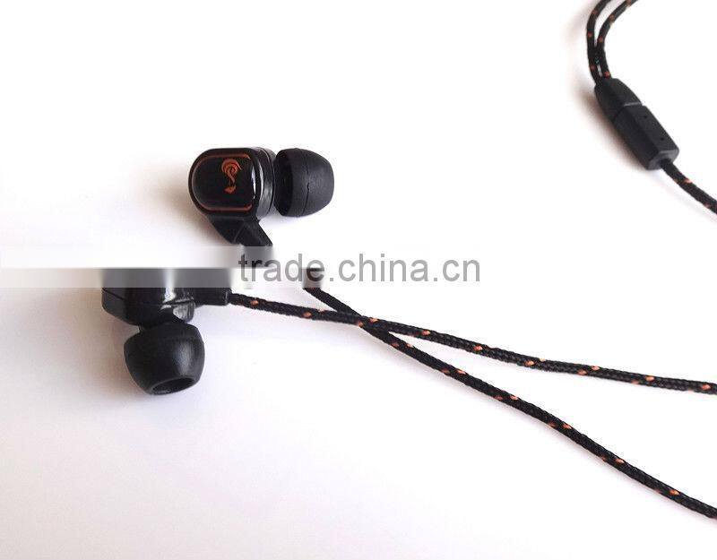 Original stereo best-selling braided wire earphones headphones