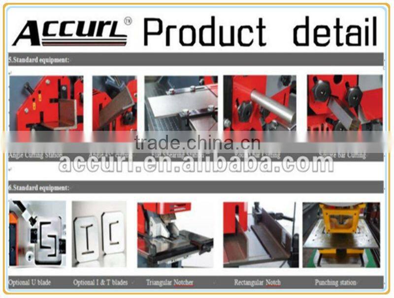 Q35Y-20 Hydraulic Iron Worker for Cutter Sheet Metal