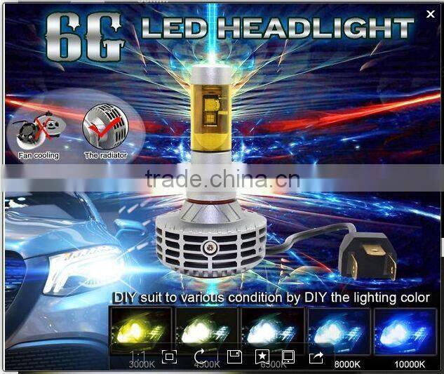 universal automatic headlights type for 6th led retrofit kit